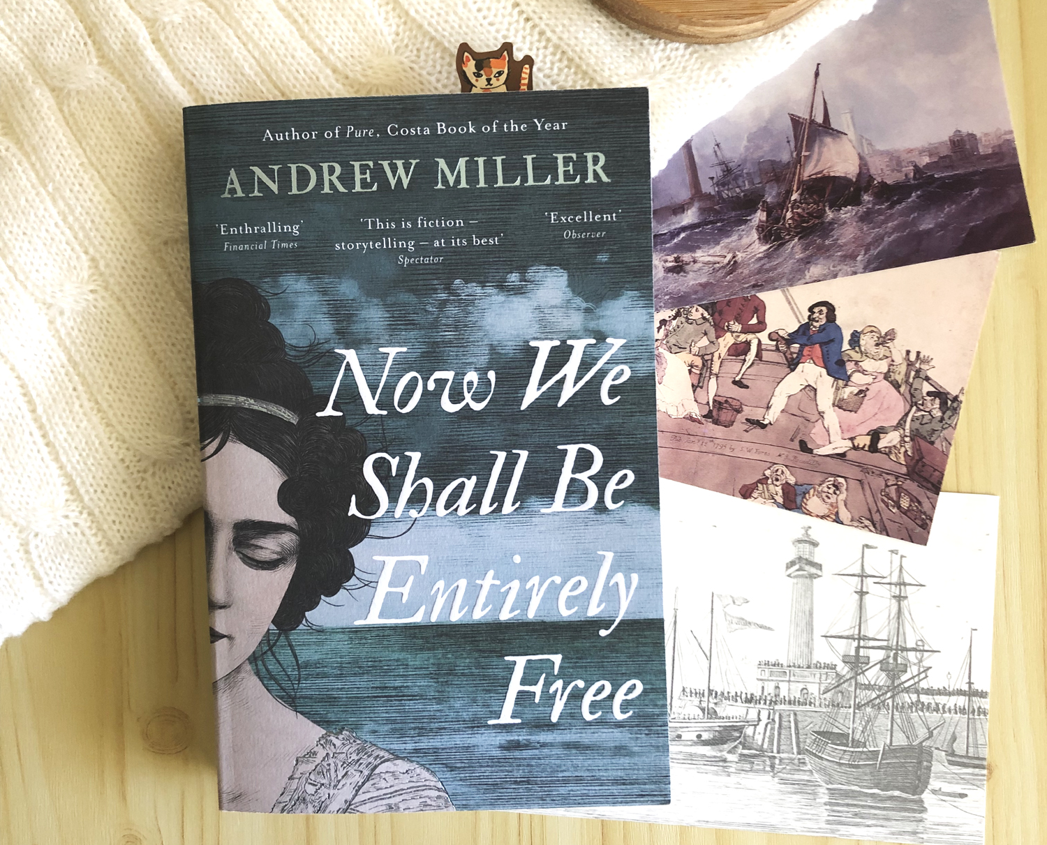 Now We Shall Be Entirely Free de Andrew Miller em edição brochura