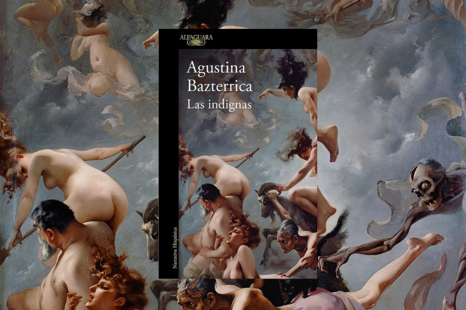 Capa do Post sobre "Las indignas", com a capa do livro de Bazterrica