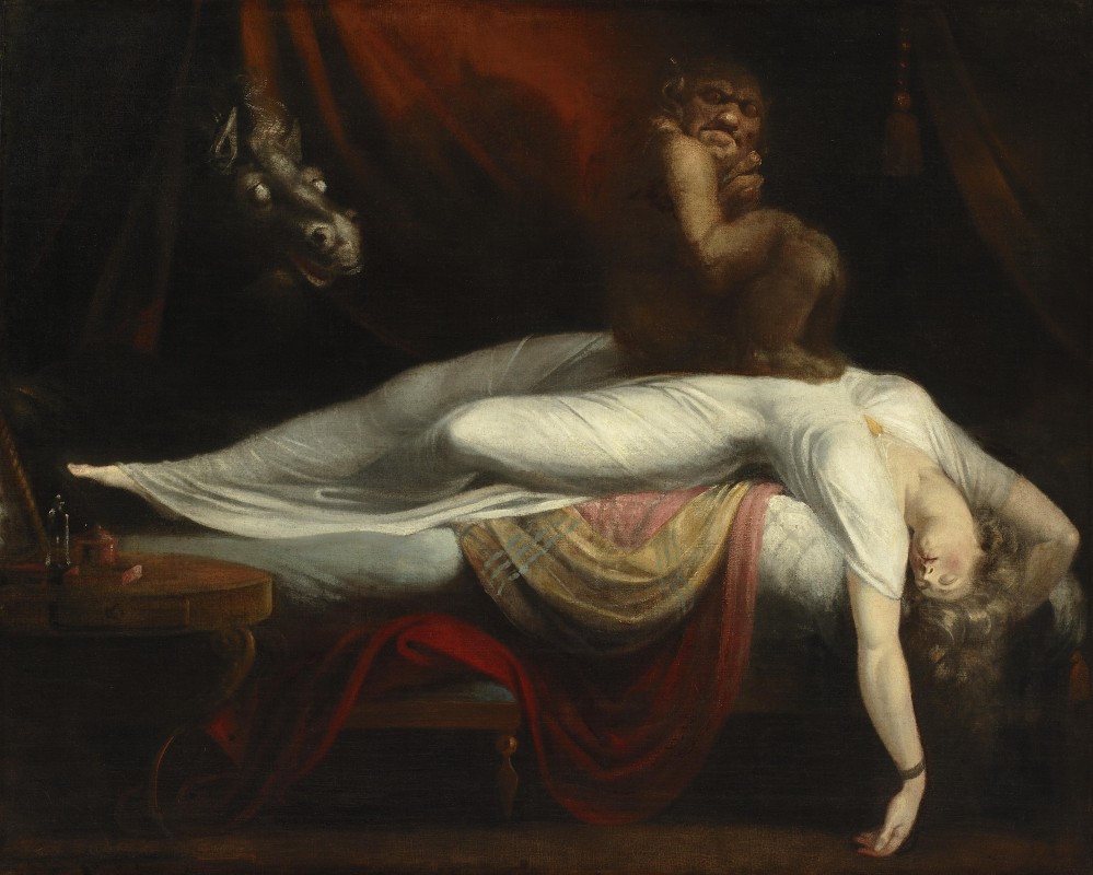 Pintura "The Nightmare", de Henry Fuseli